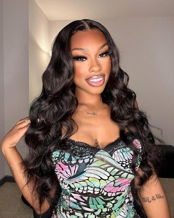 body wave frontal lace wig - 图片 6