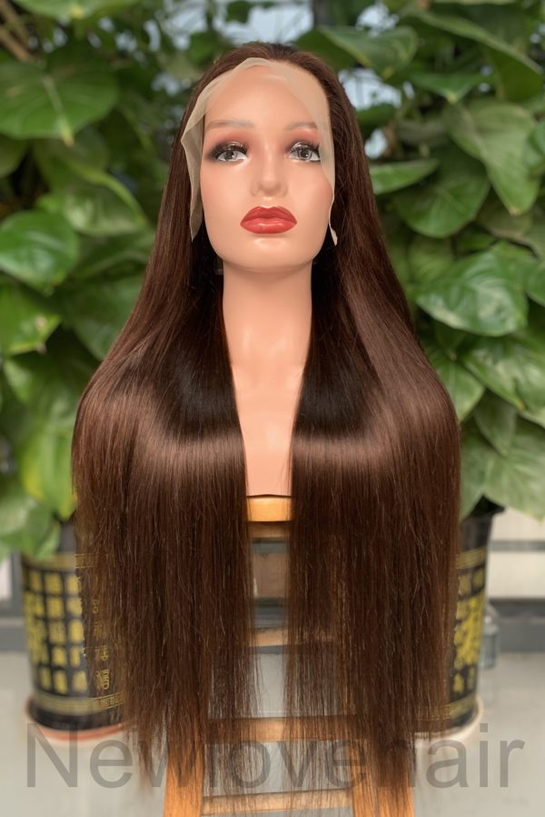 #4 color straight frontal lace wig  - 图片 6