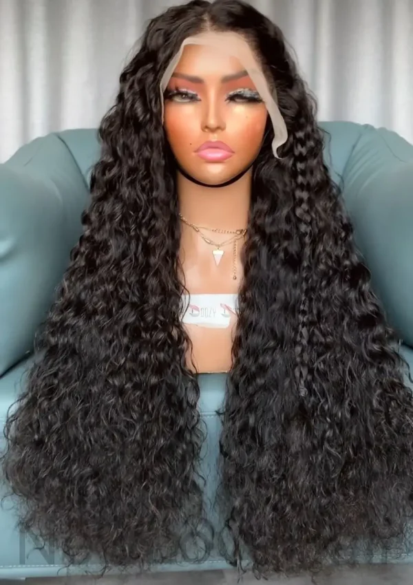 water curly wig - 图片 2