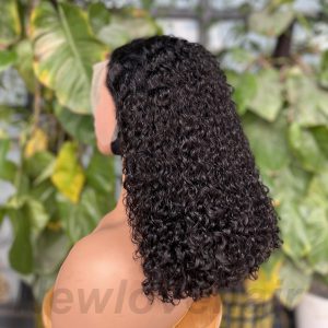 jerry curly frontal lace bobo wig 