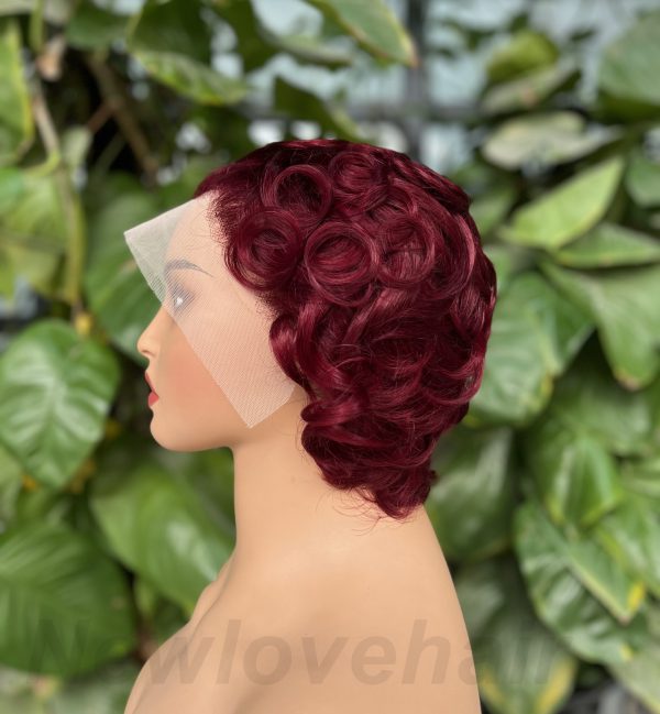 pixel curly wig - 图片 4