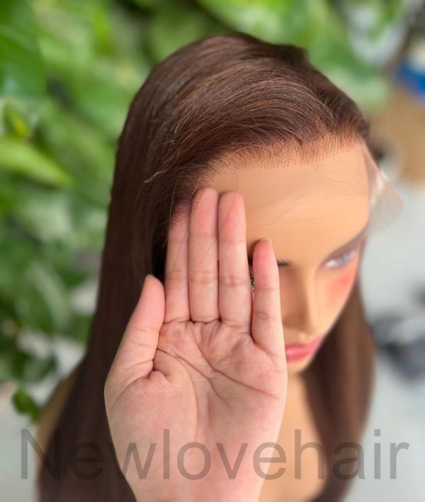 #4 color straight frontal lace wig  - 图片 3