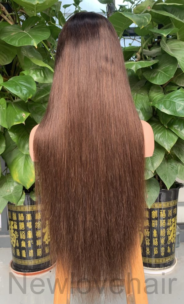 #4 color straight frontal lace wig  - 图片 4