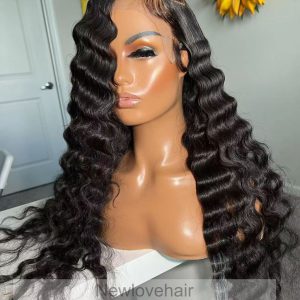 deep wave frontal lave wig