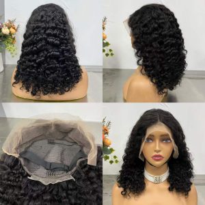 Loose deep super double drawn frontal lace wig 