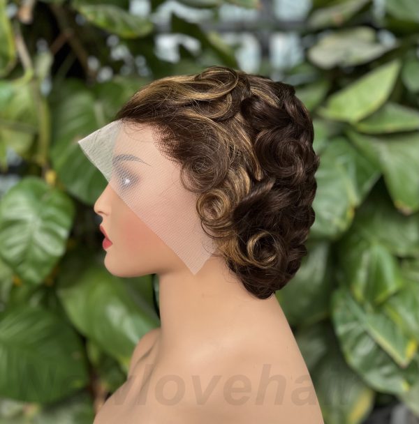 pixel curly wig - 图片 2