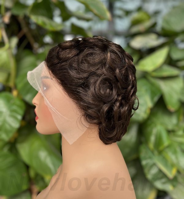 pixel curly wig - 图片 5