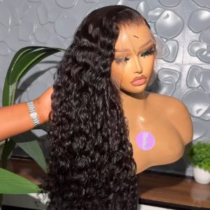 water curly wig