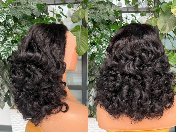 super double drawn egg curly bobo wig  - 图片 7
