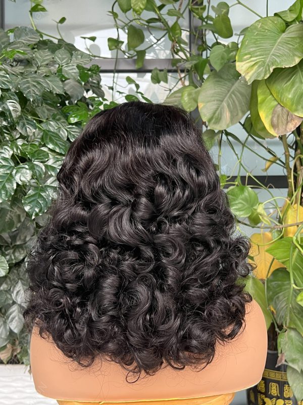 super double drawn egg curly bobo wig  - 图片 4