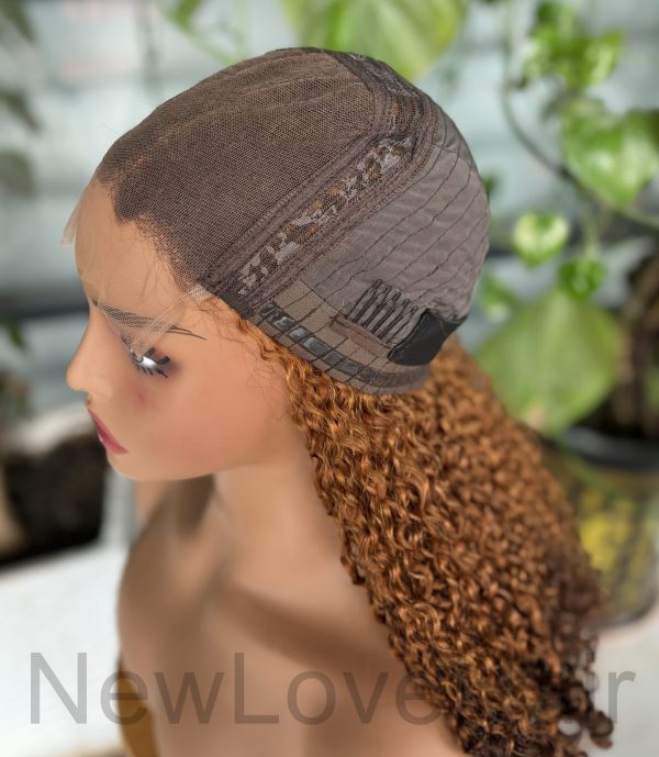 Pixel curly wig 5x5 glueless wig  - 图片 2