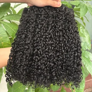 Pissy curly virgin hair bundles 3pcs 20 inch for Black women