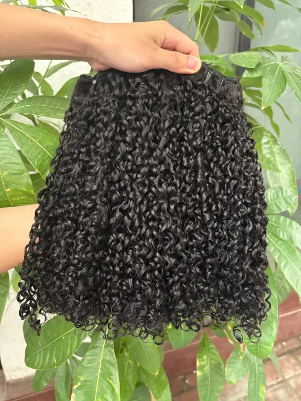 Pissy curly virgin hair bundles 3pcs 20 inch for Black women