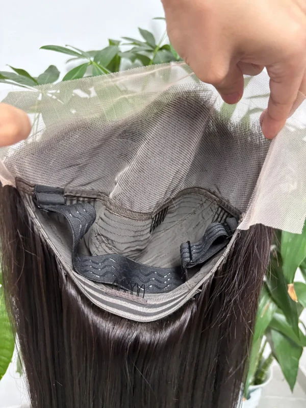 13x4 Lace Wig 100% Vietnamese Virgin Hair Bone Straight (Glueless) - 图片 9