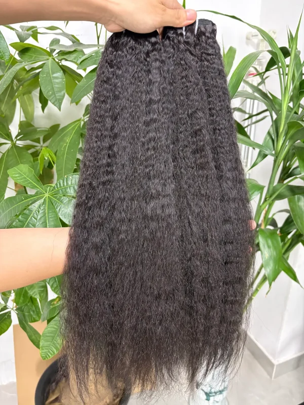 kinky straight bundles 22inch 2pcs bundles deal