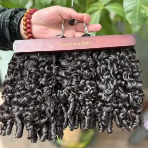12-Inch Natural Black Burmese Spring Virgin Hair Bundles