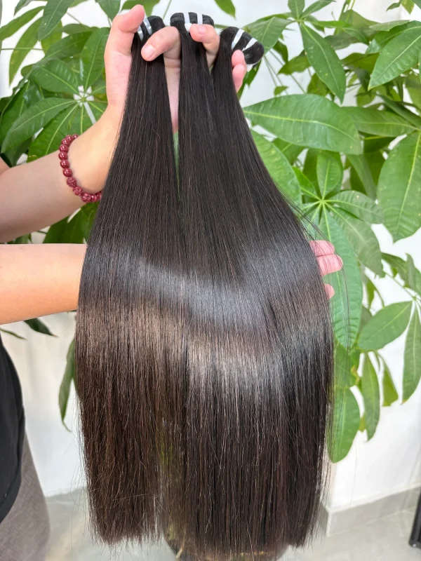 Vietnamese Virgin Hair Bundles – Bone Straight (3 Pieces Total)